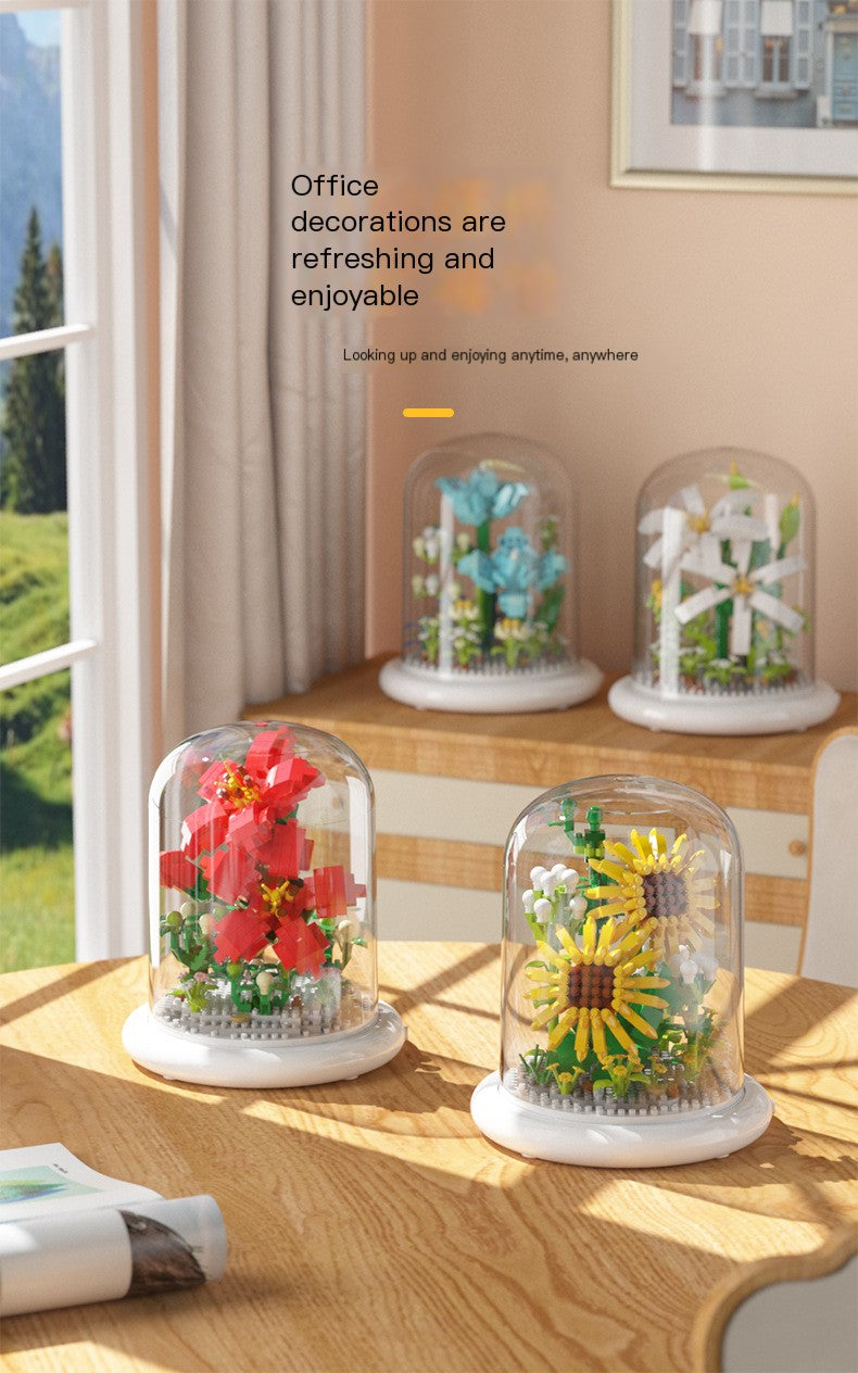 Sunflower Blossom Block Set