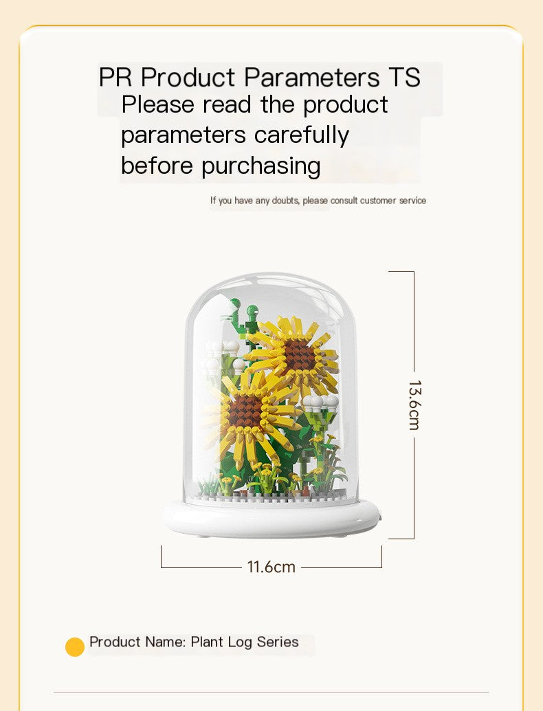 Sunflower Blossom Block Set
