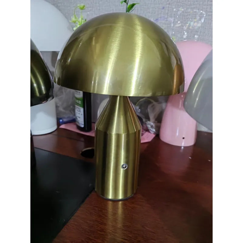 Copper Mushroom Light