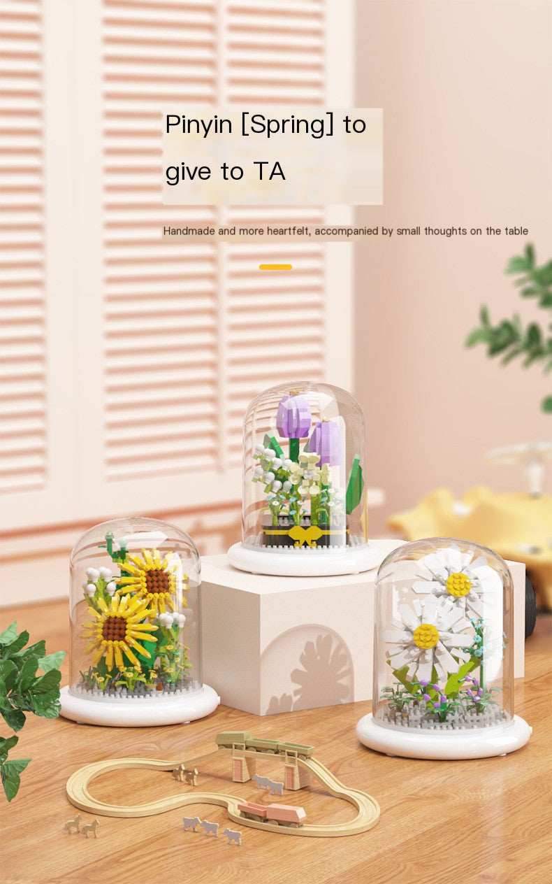 Sunflower Blossom Block Set