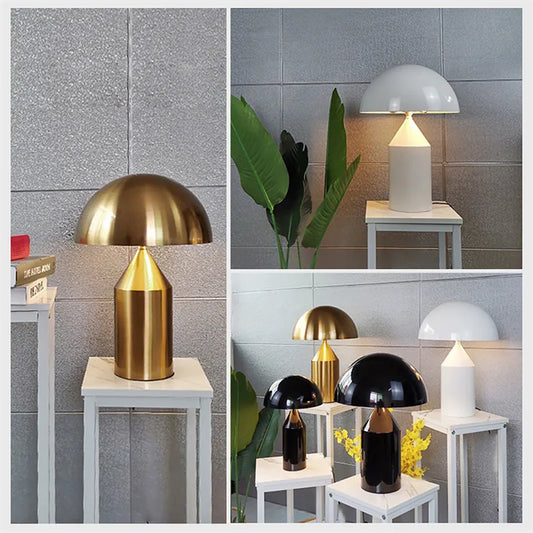 Copper Mushroom Light
