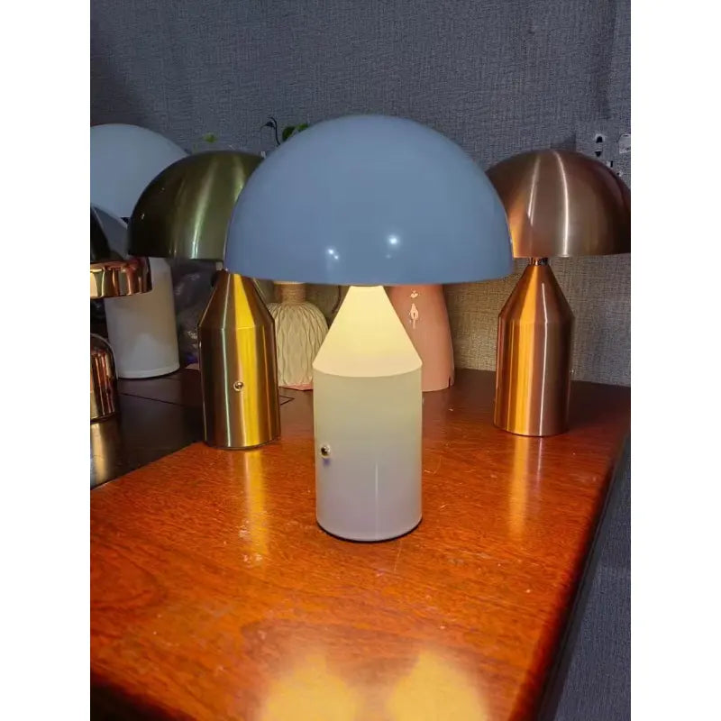 Copper Mushroom Light