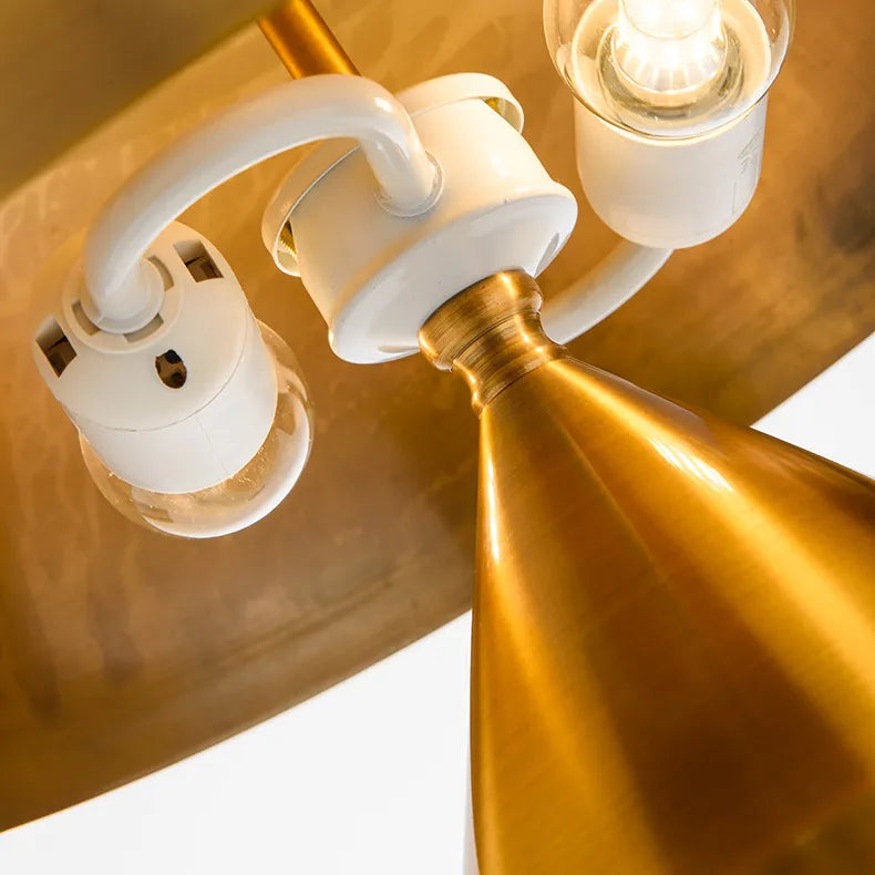 Copper Mushroom Light