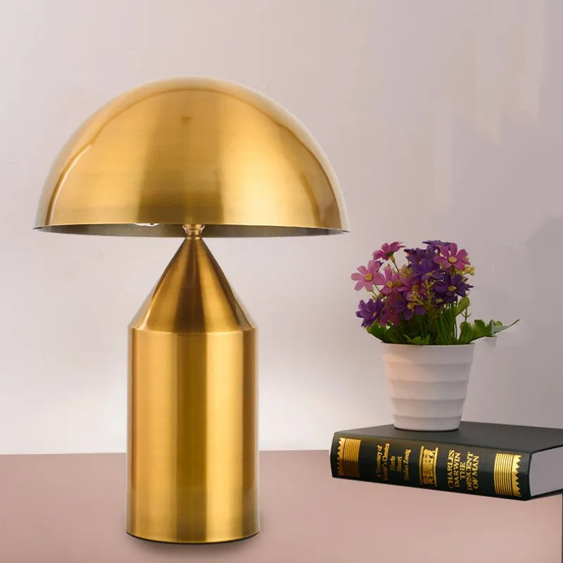 Copper Mushroom Light