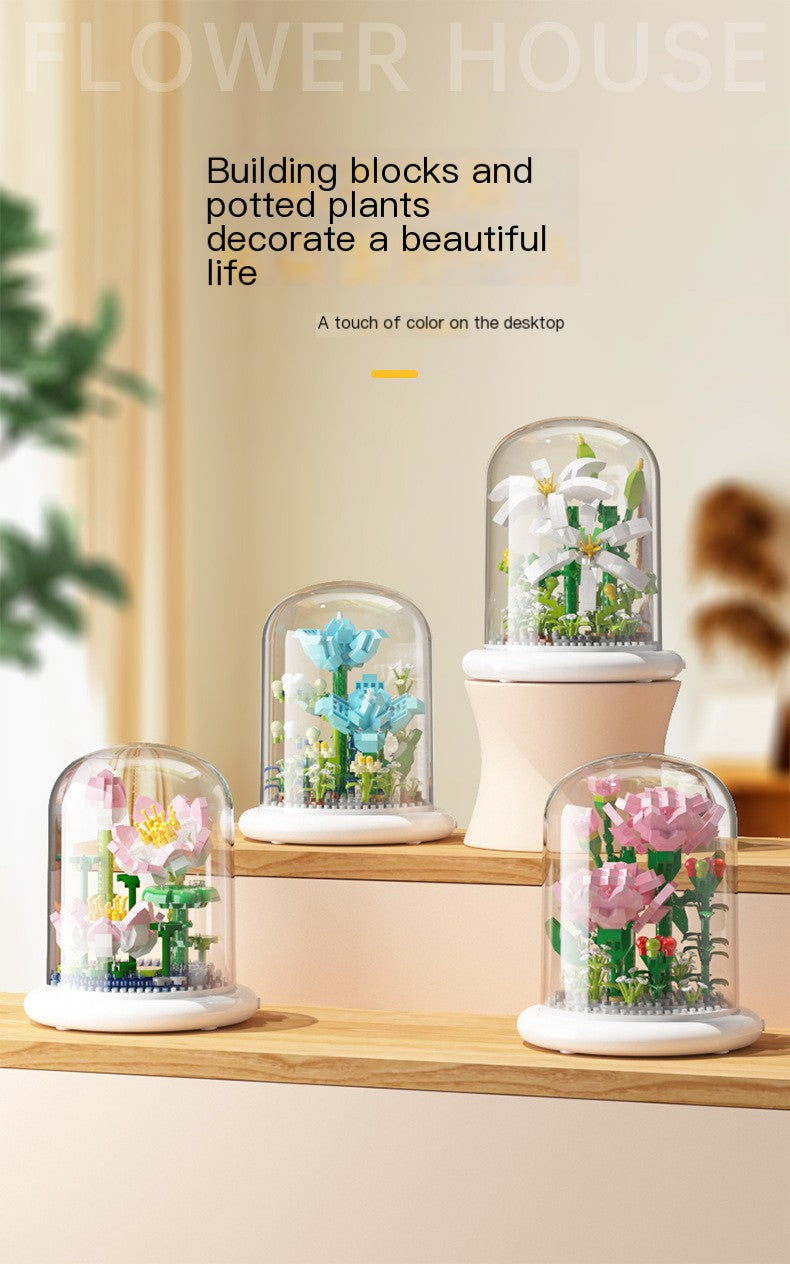 Sunflower Blossom Block Set