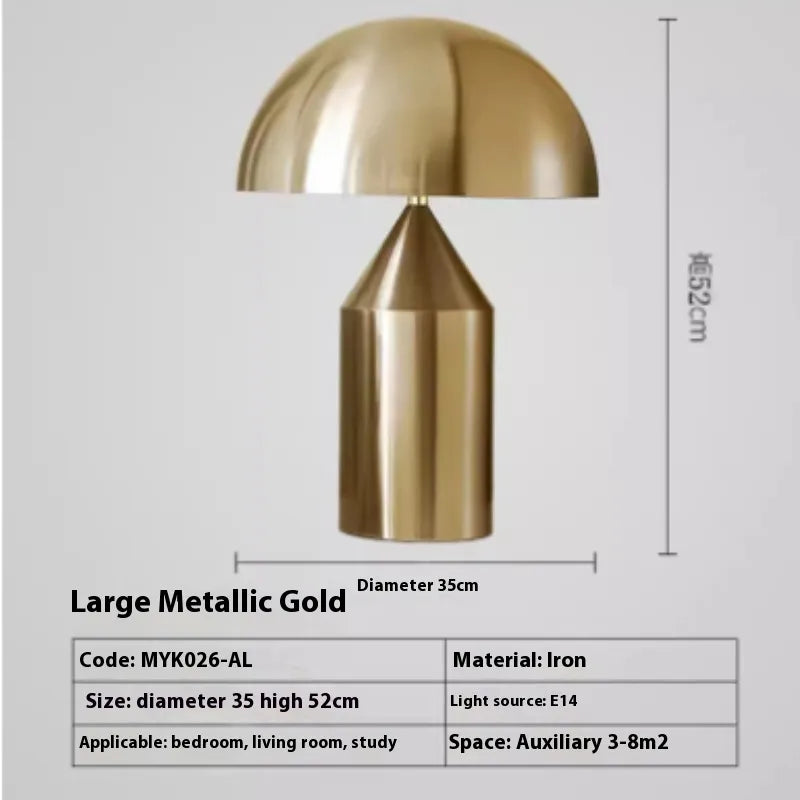 Copper Mushroom Light